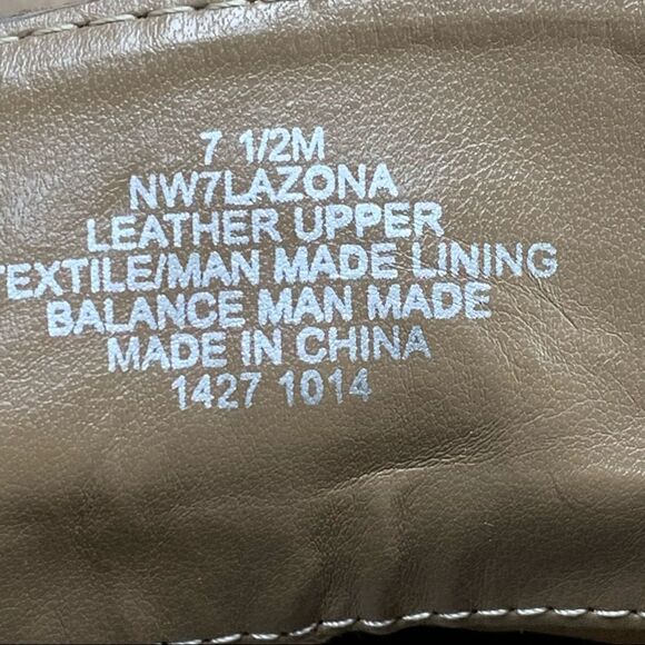 Nine West Womens Lazona Tan Suede Boots size 7.5.. - Picture 9 of 9